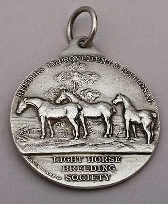 Silver Horse Breeding Trophy Medallion